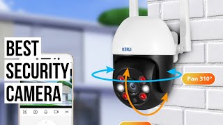 Best Security Camera | KERUI 3MP 5MP PTZ WiFi IP Security Camera Review