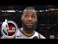 LeBron James on ridiculous block and buzzer-beater for Cavaliers over Timberwolves | ESPN