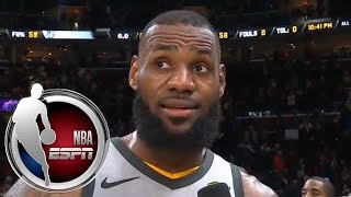 LeBron James on ridiculous block and buzzer-beater for Cavaliers over Timberwolves | ESPN