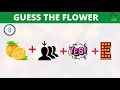 flower emoji flowers name cool puzzles guess the word test your brain emoji puzzle