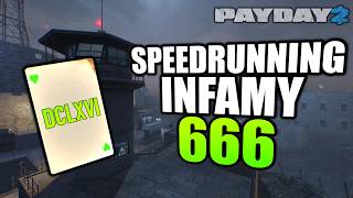 Speedrunning the 666th Infamy Level | PAYDAY 2 Fails \u0026 Highlights in World Record Attempts