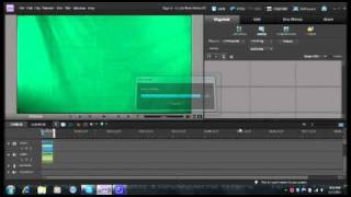 How to use a green screen in adobe premiere elements 9