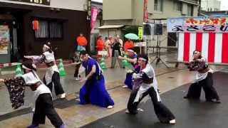 せんだい緑舞会「華乃鼓」 市比野温泉よさこい祭り