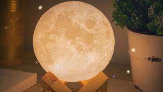 Enchanting 3D Moon Night Light