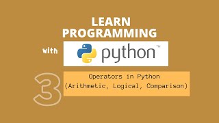 Learn Programming with PYTHON | Filipino | Basic Operators in Python Part (1 of 2)