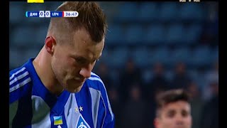 Динамо - Ильичевец - 1:0. Пенальти: Андрей Ярмоленко (37')