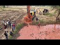 DJI air 3S Drone - Borewell Drilling  | 70 फीट पे 20Hp पानी | Borewell Drilling From Village