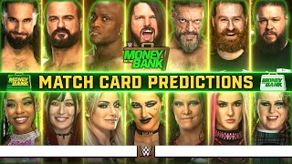 WWE Money in the Bank 2024 - Early Card