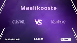 Maalikooste: O2-Jyväskylä - Karhut (Inssi-Divari M)