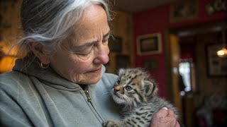 Shock! Grandma adopted a wild cat! Everyone was horrified when he...