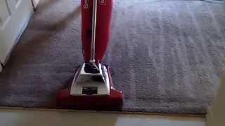 Using A Sanitaire SC899F To Pre-Vacuum A One Bedroom Apartment