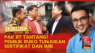 Bongkar Beda Data Pak RT dengan Warga soal IMB Ruko di Pluit