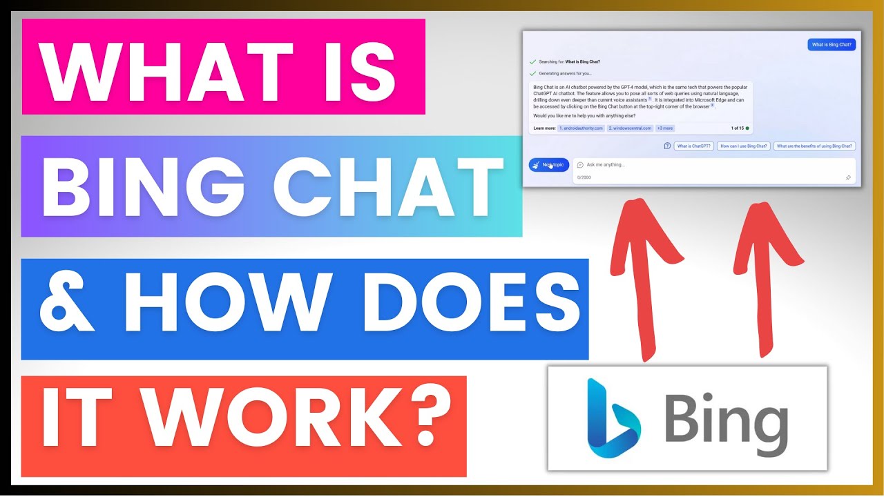 What Is Bing Chat & How Does Bing Chat Work? [in 2024] - YouTube