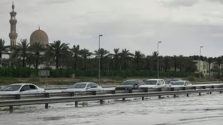 Heavy rains flood roads in Dubai | AFP