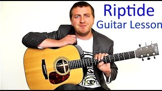 Riptide - Easy Beginners Guitar Lesson - Vance Joy - No Capo