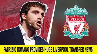 Fabrizio Romano Provides MASSIVE Liverpool Transfer News As January Window Opens!