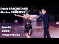 Dorin Frecautanu - Marina Sergeeva | Samba | Presentation | 2022 WDC Professional Latin