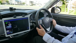 S字カーブを指導するAI教官【世界初、自動運転を応用したAI教習システム】