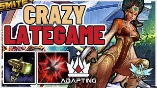 CRAZY LATE GAME WITH BRUISER SERQET | SMITE