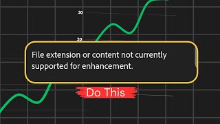 Adobe Podcast | File Extension Not Currently Supported For Enhancement? 😢 | Do this😎