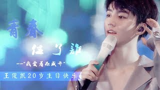 【TFBOYS 王俊凱】【王俊凱 | 20歲生賀】飯制《青春住了誰 | 我愛著你盛開 過往值得了現在》【Karry Wang Junkai】