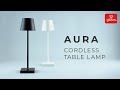 Portable Cordless Battery Table Lamp - AURA | Globe Electric