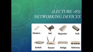 Introduction to Networking devices with its functions