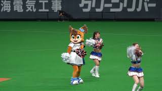 【4K】20200714 ファイターズ オープニングダンス(ポリーちゃんver.)