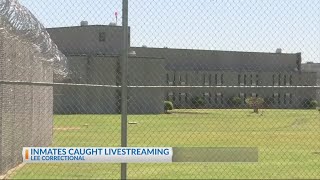 SC prisoners caught livestreaming behind bars
