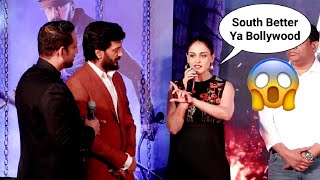 Genelia D'Souza Speaks On South Movies vs Bollywood Debate In Front Of Riteish Deshmukh..