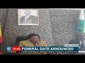 Mugabe's funeral date announced
