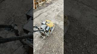 Compactor compacting my backyard #smallengine #diy #automobile #repair #satisfying #lawn #tips