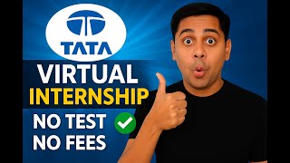 Tata GenAI Powered Data Analytics Internship Step by Step Process