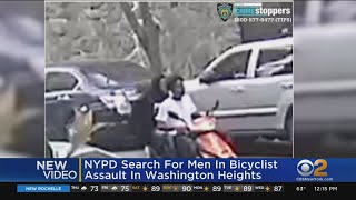 NYPD Searching For Men In Assault On Bicyclist