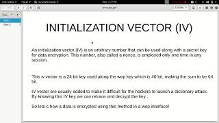 What is Initialization Vector(IV)?How Hackers use to Exploit the WEP interface!