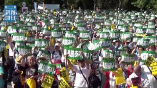 札幌： 安保関連法案反対集会に６０００人