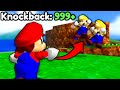 Mario 64 Manhunt But Knockback Is MAXED