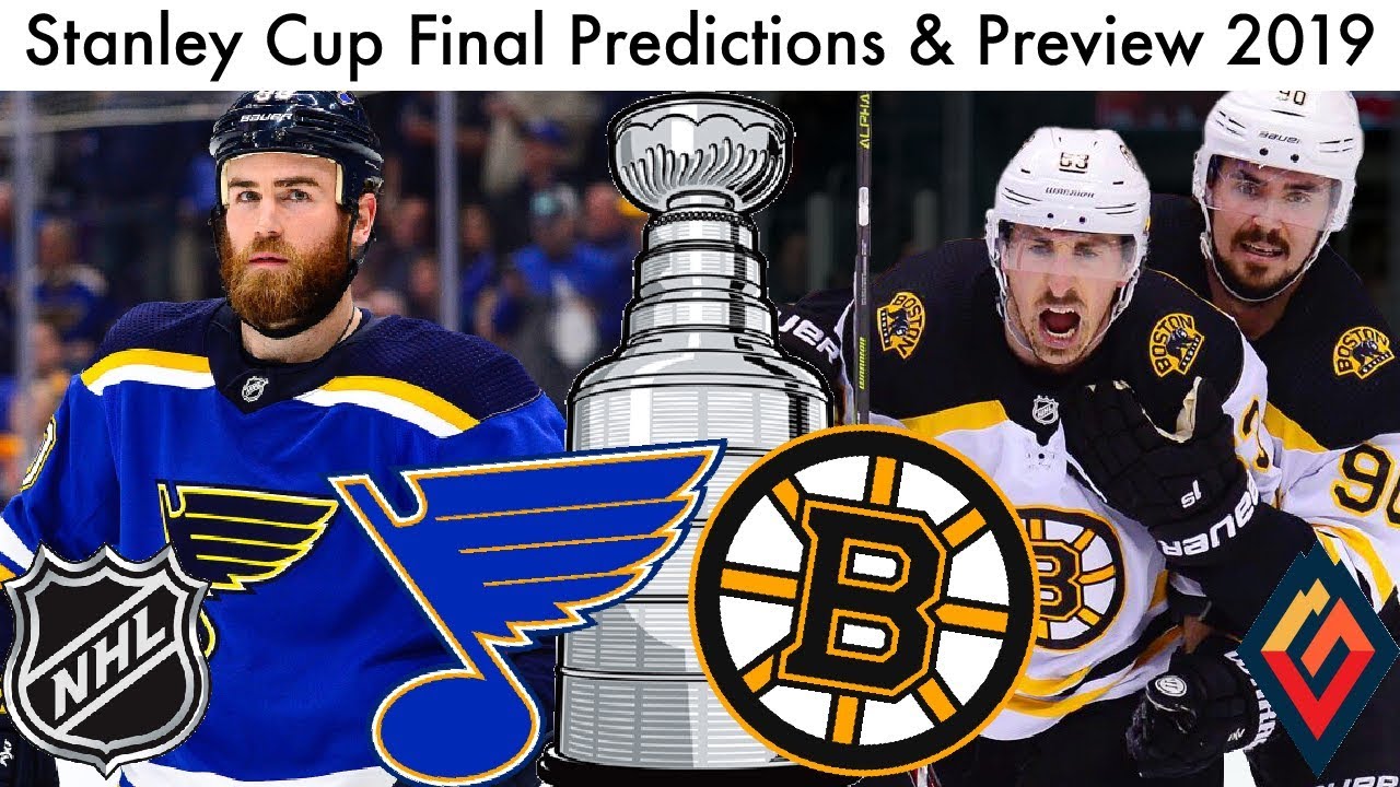 Bruins Vs Blues Stanley Cup Final Predictions & Preview! (Boston Vs St ...