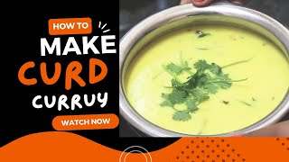 Curd Curry | Curd Masala Curry | Perugu Masala Curry