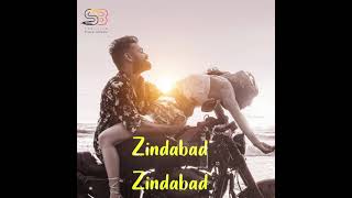 ismart shankar song|| zindabad zindabad lyrics||  telugu whatsapp love status||Hero Ram songs