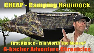 "CHEAP" Camping Hammock First Glance