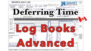 Logbooks | Deferring time in Canada