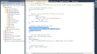 Trailer for SQL 2012 Developer tutorial: Working with XML