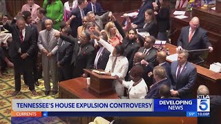 Tennessee House Republicans expel 2 of 3 Democrats over guns protest