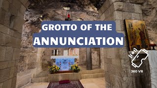 Guided tour in the Grotto of the Annunciation - 360 VR Experience at Nazareth