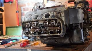 TIMELAPSE - VW Typ 4 Engine Head Removal
