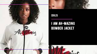 I AM AH MAZING BOMBER JACKET