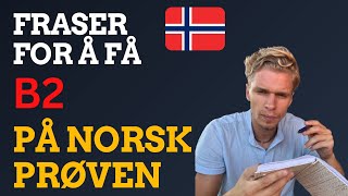 Du må kunne disse frasene for å bestå norskprøven🎯