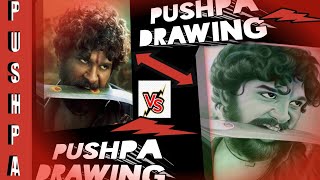 How to draw Allu Arjun | Pushpa drawing | Outline Tutorial | How to drawing Allu Arjun drawing easy