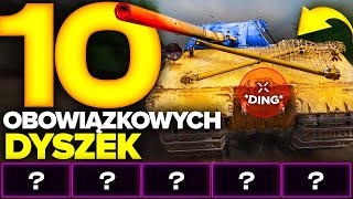 10 CZOŁGÓW X TIERU, KTÓRE MUSISZ MIEĆ W WORLD OF TANKS !!!